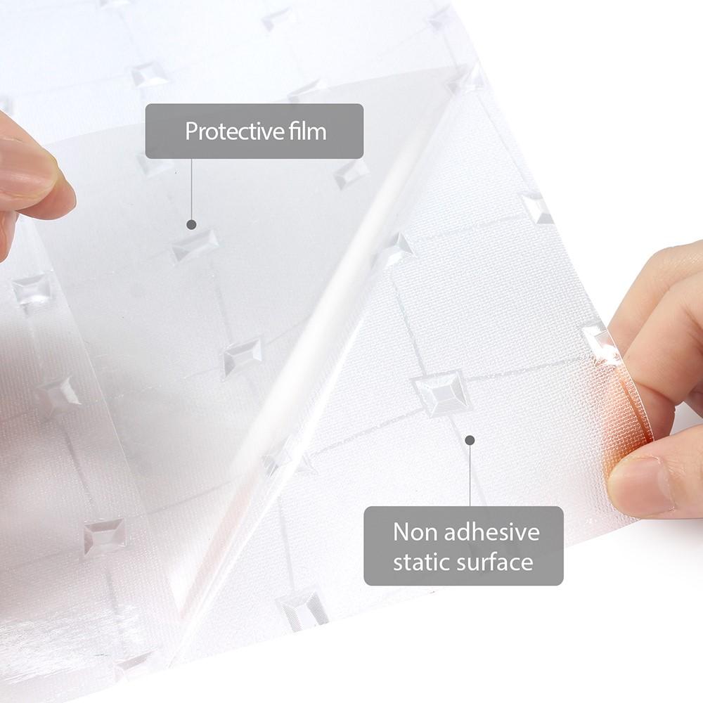 Decorative glass film