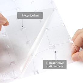 Decorative Privacy Window Film 3D-2 | Static Cling