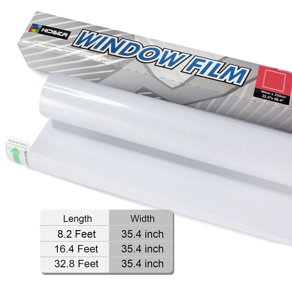 Size of window films