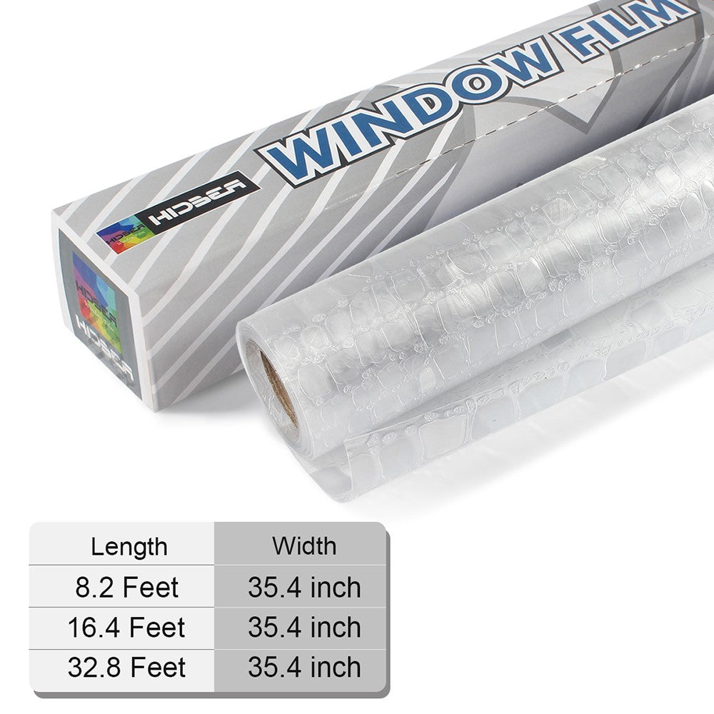 Size of window films