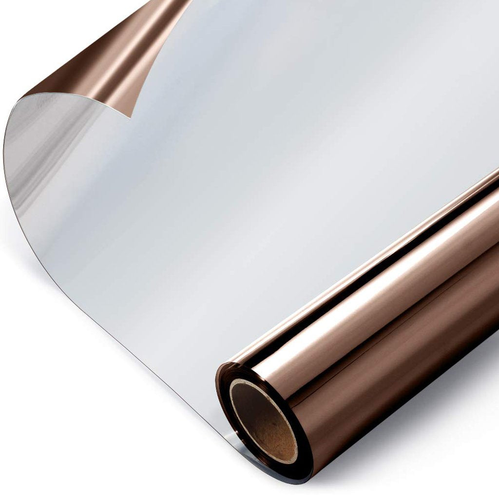 One Way Window Film Brown