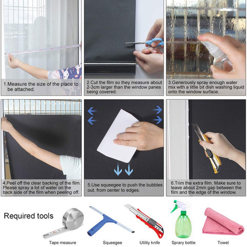 Image of How to install window film